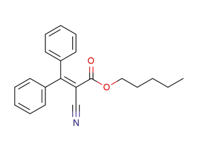 amyl 3,3-biphenylcyanoacrylate