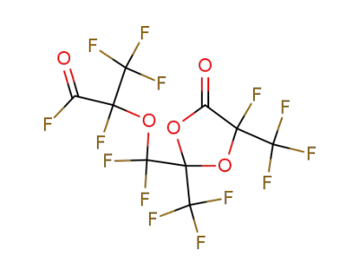 perfluoro-4-oxo-2,5-dimethyl-2-(2'-oxa-3'-fluorocarbonylbutyl)-1,3-dioxolane