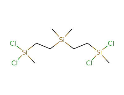 1-(Dichloro-methyl-silanyl)-2-{[2-(dichloro-methyl-silanyl)-ethyl]-dimethyl-silanyl}-ethane